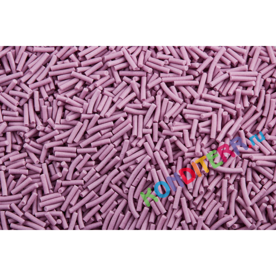 Посыпка "Вермишель сиреневая"