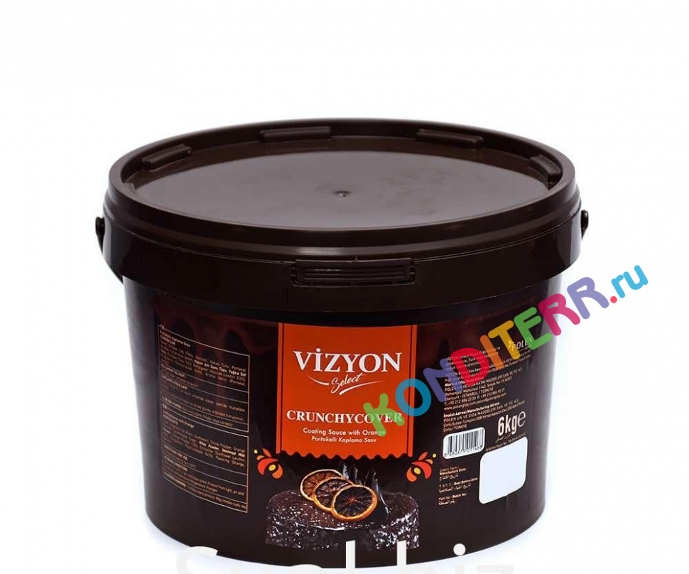 Покрытие кранч шоколадно-апельсиновое Vizyon Select 