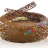 Покрытие кранч шоколадное с кусочками вафель Vizyon Select 
