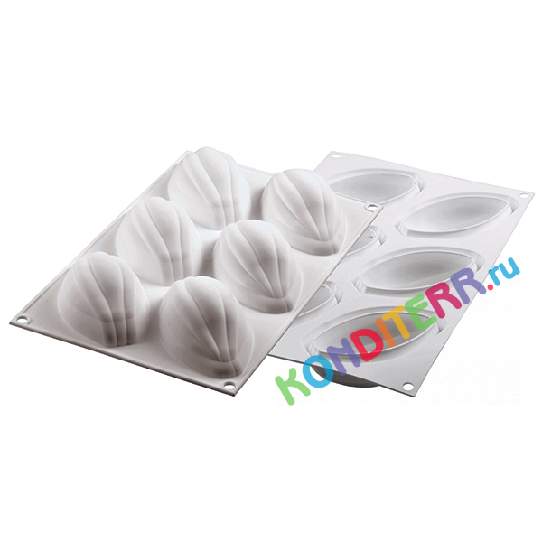 CACAO120 Силиконовая форма серая Какао 120мл + вырубка