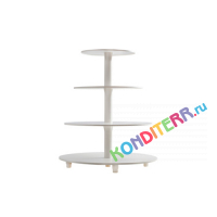 35079 Подставка для торта пластиковая, 4 яруса — Alcas