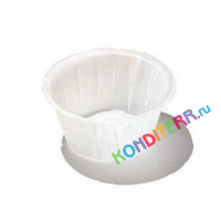 Форма бумажная МАФФИН 50/36 белая, 120шт