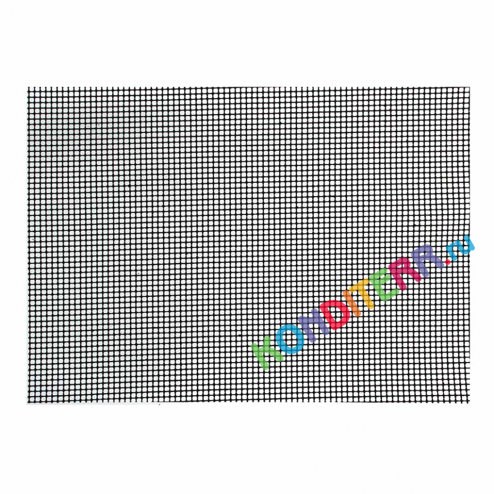 Сетка-коврик для духовки и барбекю, многоразовая, 33х40 см, тефлон, VETTA