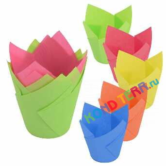 Капсулы Тюльпан 160/50 разноцветные (200 шт)