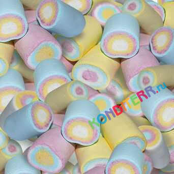 Confectum Rainbow Зефир жевательный "Confectum Rainbow" с ароматом "Тутти Фрутти"