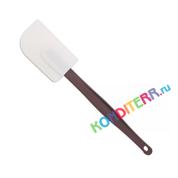 Лопатка силиконовая ровная, 250мм