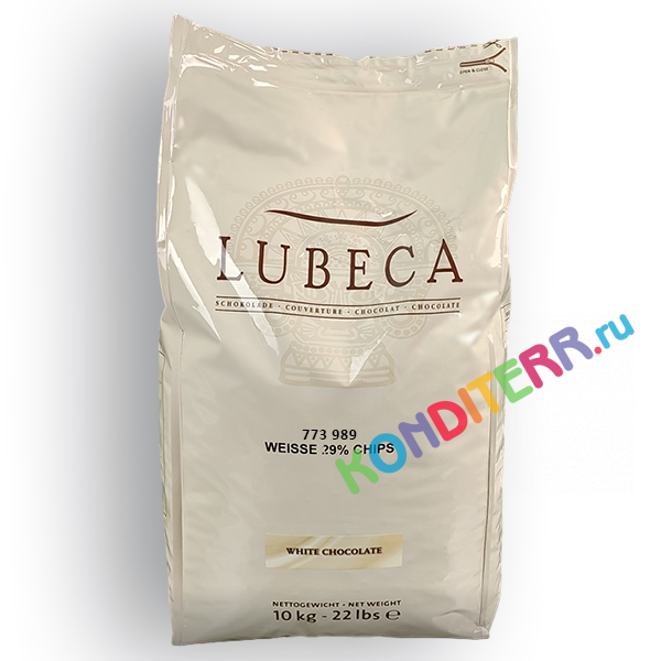 Шоколад белый WEISSE 29% CHIPS